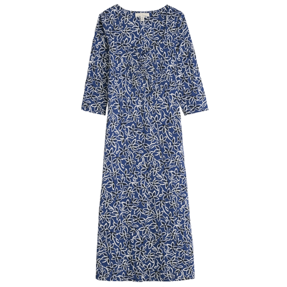 Seasalt Secret Cove 3/4 Sleeve Midi Dress